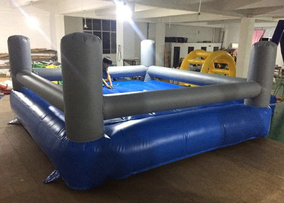 屋外の相互膨脹可能なスポーツのおもちゃの弾力がある苦闘するリング4mx4m 5mx5mサイズ