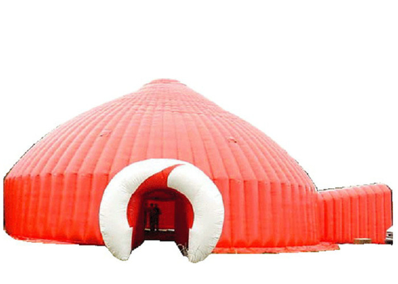 モンゴル人のYurtのでき事を広告するための膨脹可能なドームのテントの100%の保証