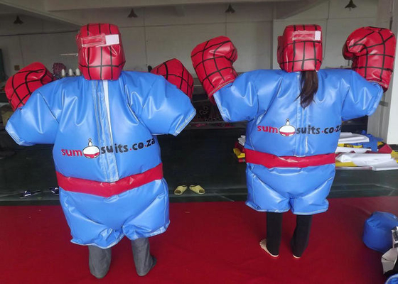 目の伝染性の相撲のレスリング選手のハロウィンの衣裳、スパイダーマンの膨脹可能な相撲の衣裳