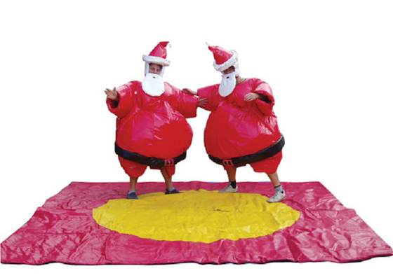 クリスマスのサンタの相撲のスーツ、子供/大人Xmasの演劇のための爆発の相撲のスーツ